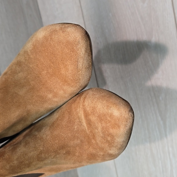 Steve Madden Women Subtle Chestnut Leather Pointed toe heels shoes boots sz 10M - Picture 5 of 15